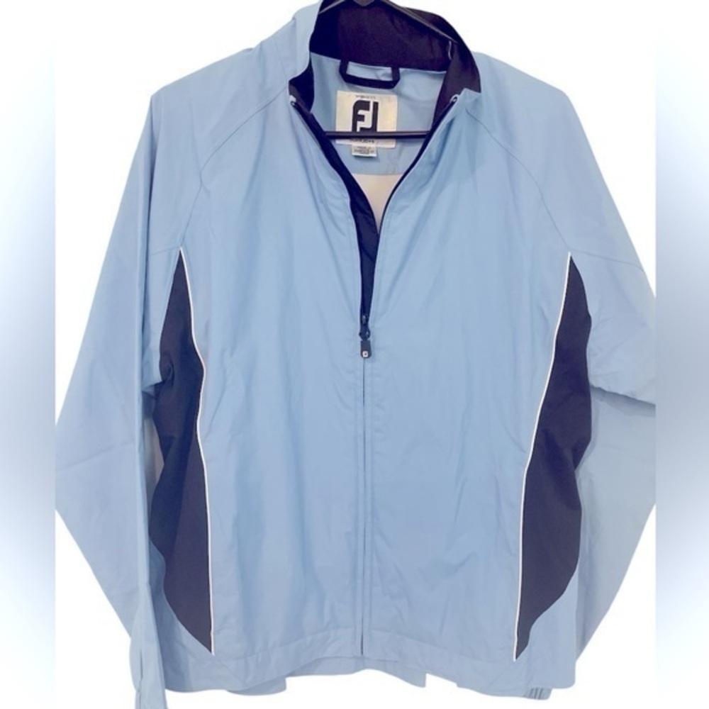 Foot Joy Light Blue Women's Classic Golf Jacket in size M - Picture 2 of 7